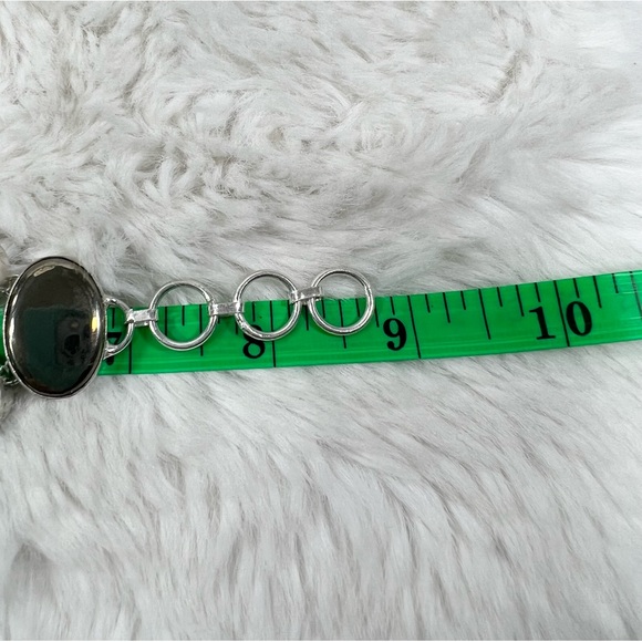 Apache Pyrite 925 “Fools Gold” Large Gemstone Necklace & Bracelet - Picture 12 of 15